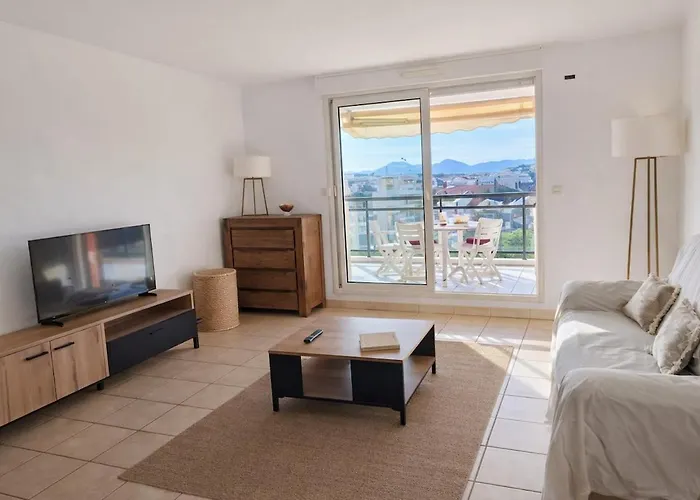 Suquet View - Large Terrace - Private Parking Appartement